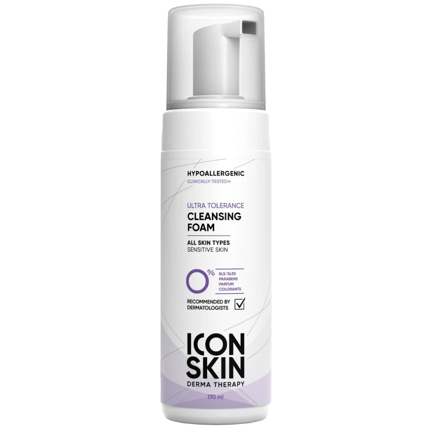 ICON SKIN Пенка для умывания лица Ultra Tolerance